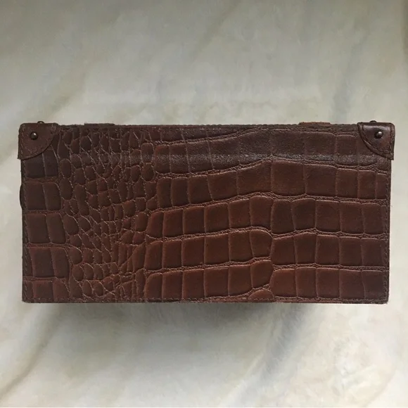 NWT Leather watch organizer bracelet holder jewelry box